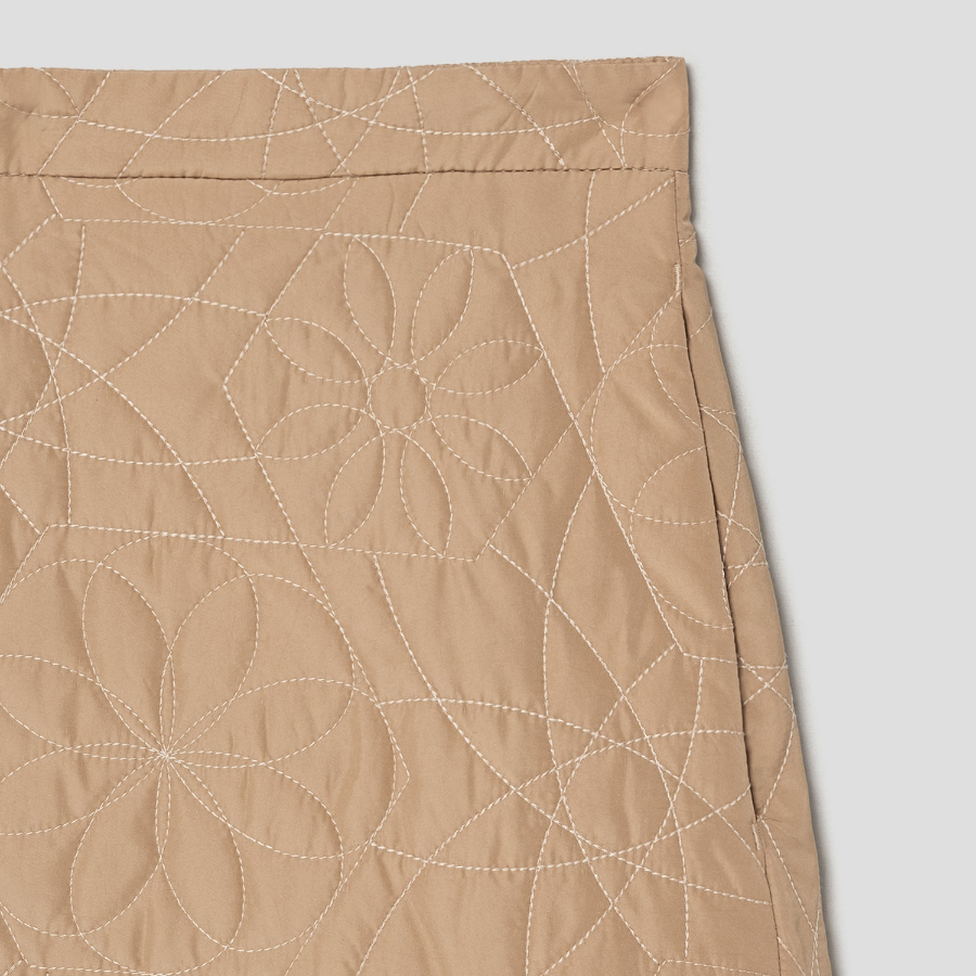 Maison Kitsune Women Kaleidoscope Mini Skirt