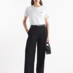 Maison Kitsune Women Fox Head Patch Regular Tee-Shirt