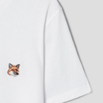 Maison Kitsune Women Fox Head Patch Regular Tee-Shirt