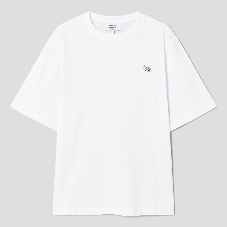 Maison Kitsune Women Baby Fox Patch Comfort Tee-Shirt