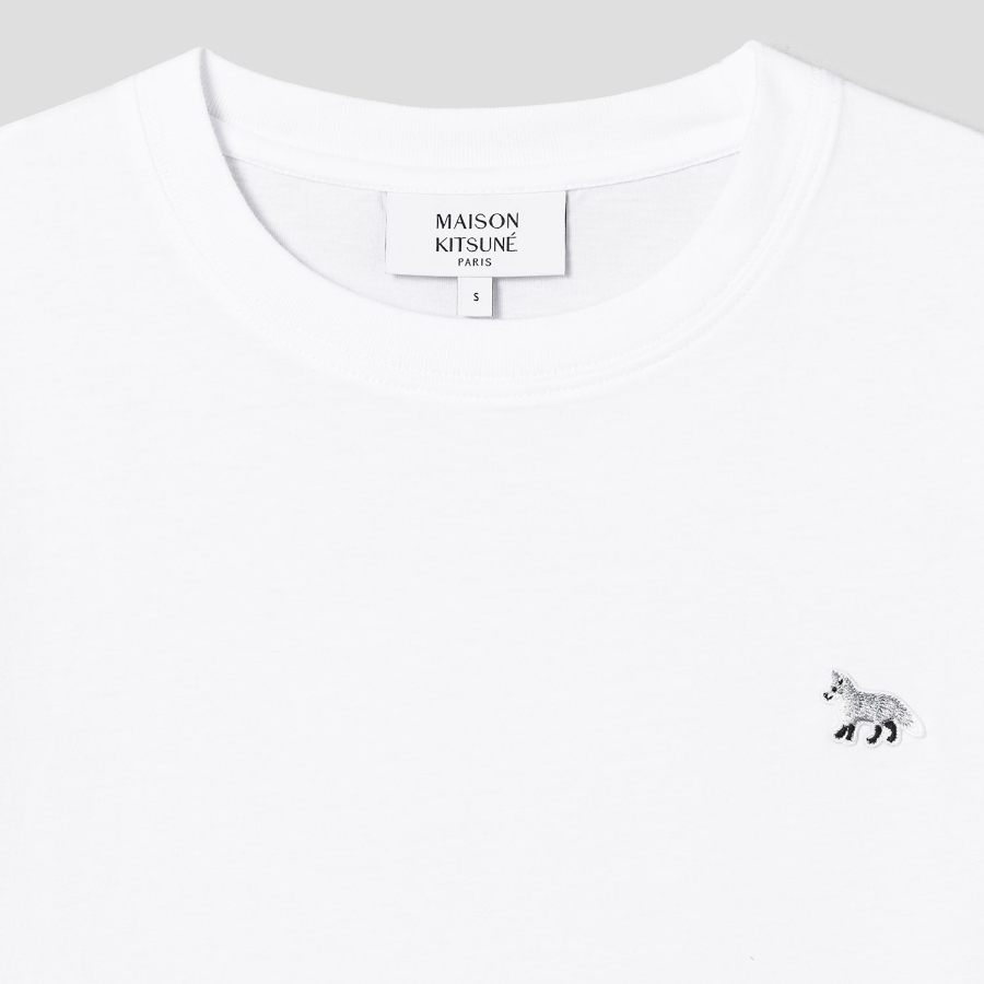 Maison Kitsune Women Baby Fox Patch Comfort Tee-Shirt
