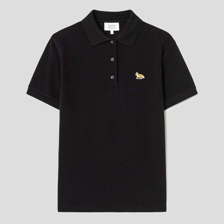 Maison Kitsune Women Baby Fox Patch Regular Polo