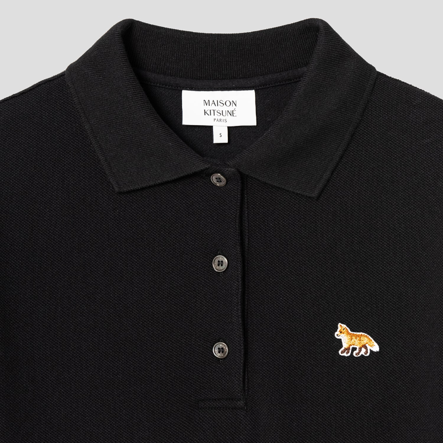 Maison Kitsune Women Baby Fox Patch Regular Polo