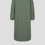 GANNI Tech Seersucker Oversized Shell Coat – Beetle