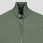 GANNI Tech Seersucker Oversized Shell Coat – Beetle