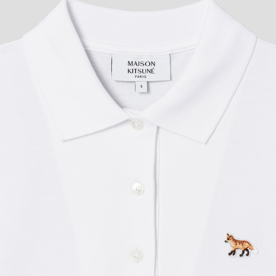 Maison Kitsune Women Baby Fox Patch Regular Polo