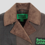 GANNI Barbour Ganni Wax Trench – Teak
