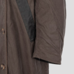 GANNI Barbour Ganni Wax Trench – Teak