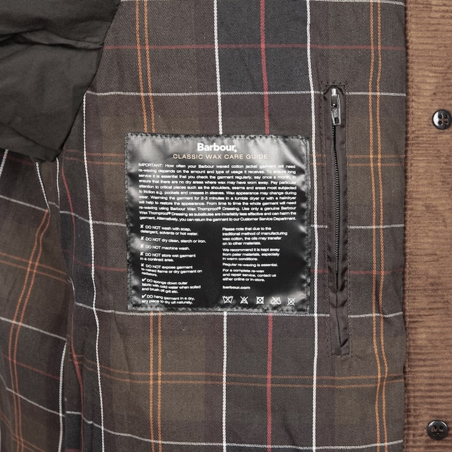 GANNI Barbour Ganni Wax Trench – Teak