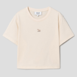 Maison Kitsune Women Baby Fox Patch Baby Tee-Shirt