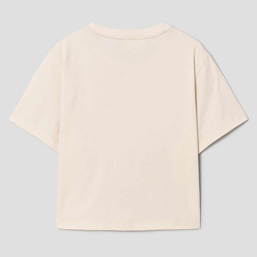 Maison Kitsune Women Baby Fox Patch Baby Tee-Shirt