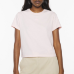 Maison Kitsune Women Baby Fox Patch Baby Tee-Shirt