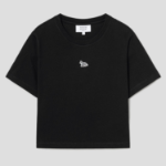 Maison Kitsune Women Baby Fox Patch Baby Tee-Shirt