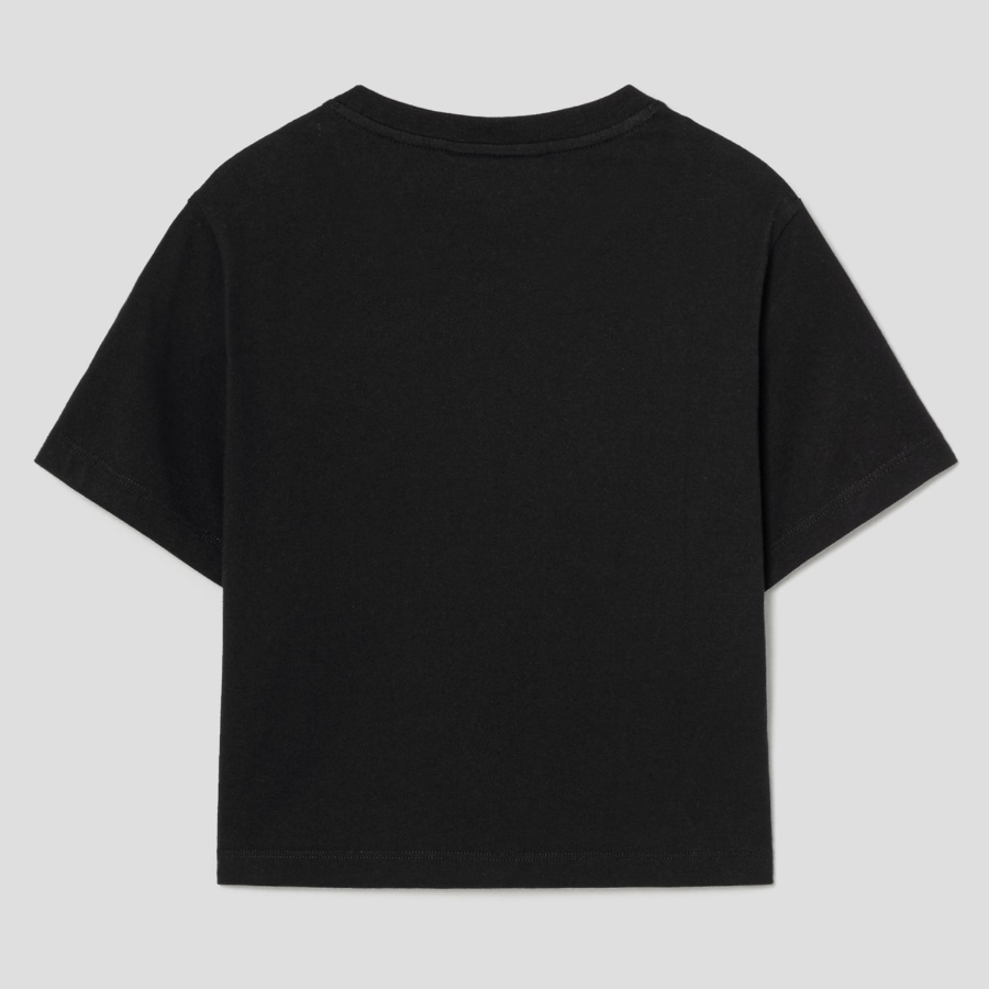 Maison Kitsune Women Baby Fox Patch Baby Tee-Shirt