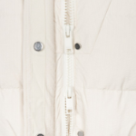 GANNI Nylon Tech Puffer Short Jacket – Tofu