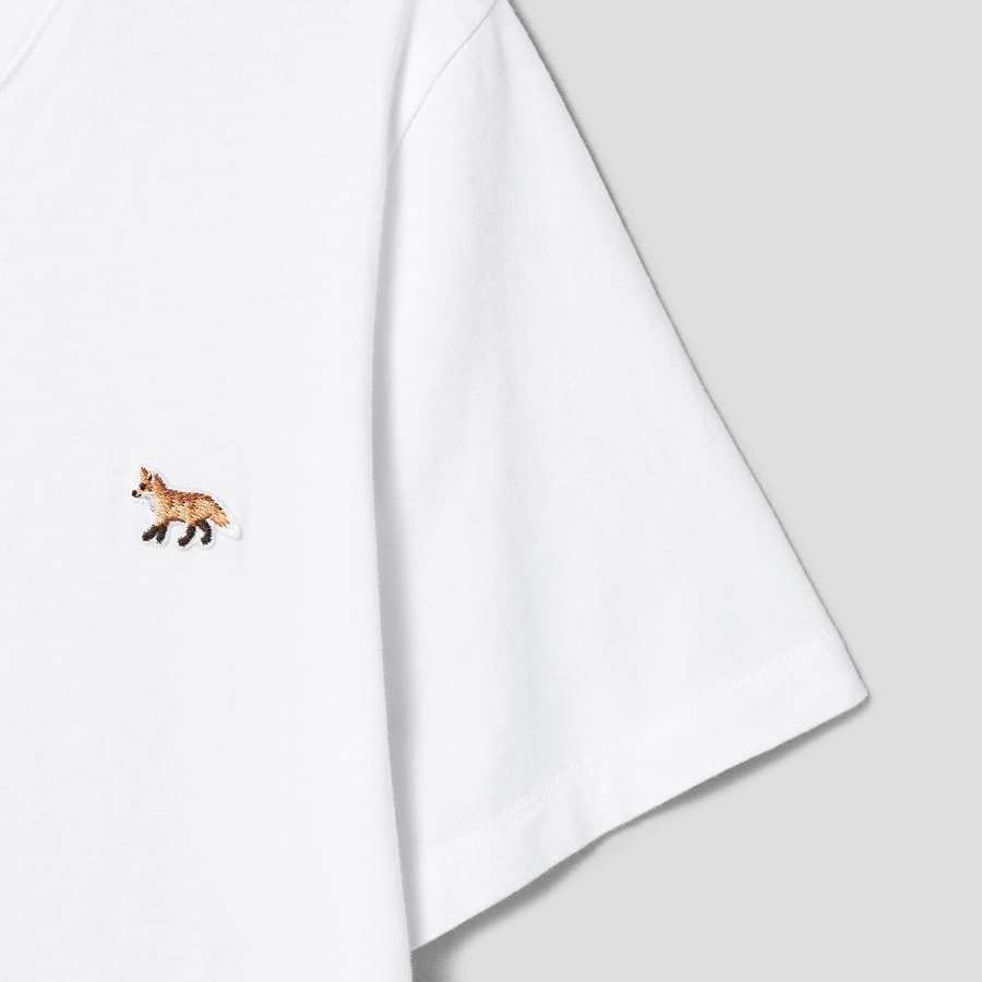 Maison Kitsune Women Baby Fox Patch Regular Tee-Shirt