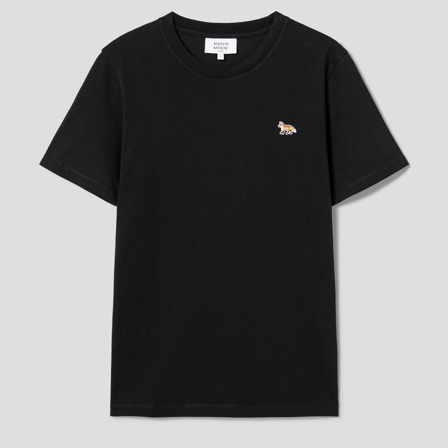 Maison Kitsune Women Baby Fox Patch Regular Tee-Shirt