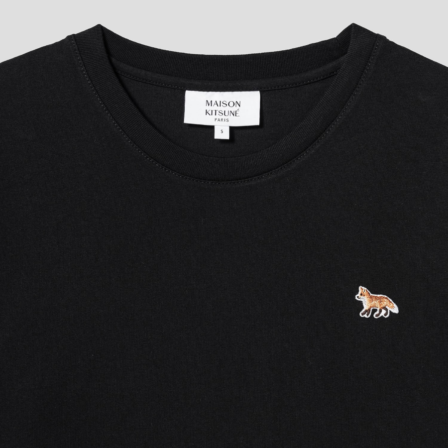 Maison Kitsune Women Baby Fox Patch Regular Tee-Shirt
