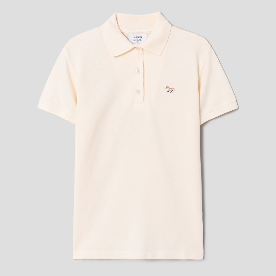 Maison Kitsune Women Baby Fox Patch Regular Polo