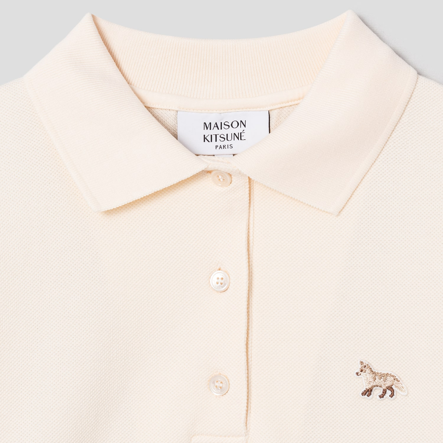 Maison Kitsune Women Baby Fox Patch Regular Polo