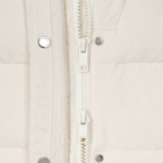 GANNI Tech Seersucker Puffer Coat – Tofu