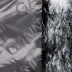GANNI Faux Fur Coat – Black