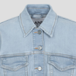 GANNI Tint Denim Bomber Jacket – Tint Wash