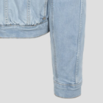 GANNI Tint Denim Bomber Jacket – Tint Wash