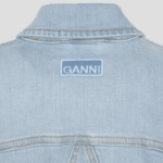 GANNI Tint Denim Bomber Jacket – Tint Wash