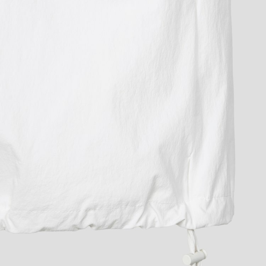 GANNI Stretch Shell Tracksuit Jacket – Ivory