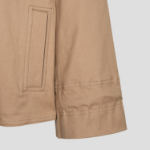 GANNI Herringbone Canvas Jacket – Tigers Eye