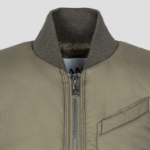 GANNI Quilt Short Vest – Black