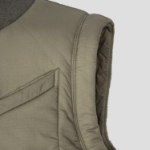 GANNI Quilt Short Vest – Black