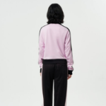 GANNI Sporty Jersey Tracksuit Jacket – Black