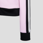 GANNI Sporty Jersey Tracksuit Jacket – Black