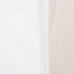 GANNI Cotton Melange Tailoring Blazer – Ivory