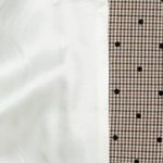 GANNI Flock Check Suiting Blazer – Tigers Eye