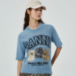 GANNI Fine Brushed Alpaca Puppies – Sky Blue