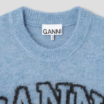 GANNI Fine Brushed Alpaca Puppies – Sky Blue