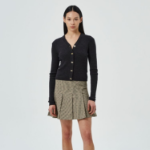 Кардиган Mini Ribbed Merino Cardigan – Phantom