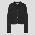 Кардиган Mini Ribbed Merino Cardigan – Phantom