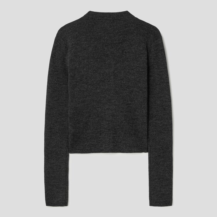Кардиган Mini Ribbed Merino Cardigan – Phantom