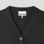 Кардиган Mini Ribbed Merino Cardigan – Phantom