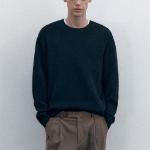 Essential Crew Neck Knit — Black