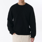 Essential Crew Neck Knit — Black