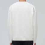 Minimal Crew Neck Knit — Cream