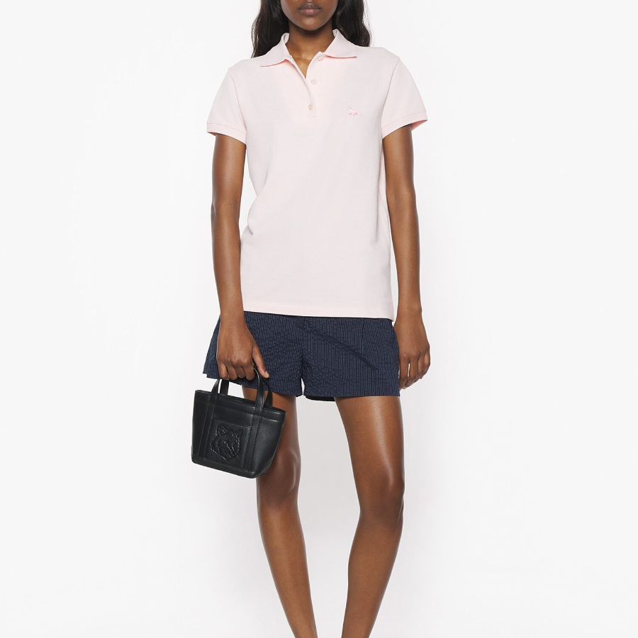 Maison Kitsune Women Baby Fox Patch Regular Polo