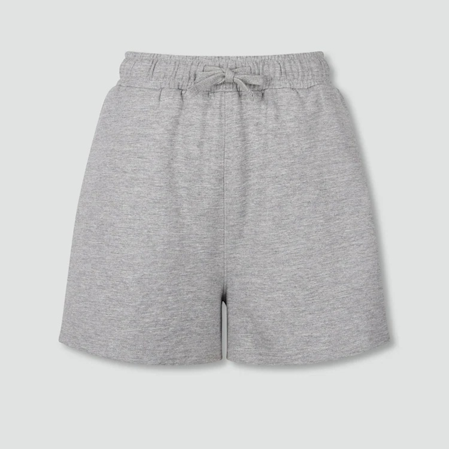 JAJU Sweat Half Pants (Melange Gray) — комфорт и удобство для активного отдыха и повседневной носки