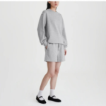 JAJU Sweat Half Pants (Melange Gray) — комфорт и удобство для активного отдыха и повседневной носки