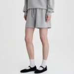 JAJU Sweat Half Pants (Melange Gray) — комфорт и удобство для активного отдыха и повседневной носки